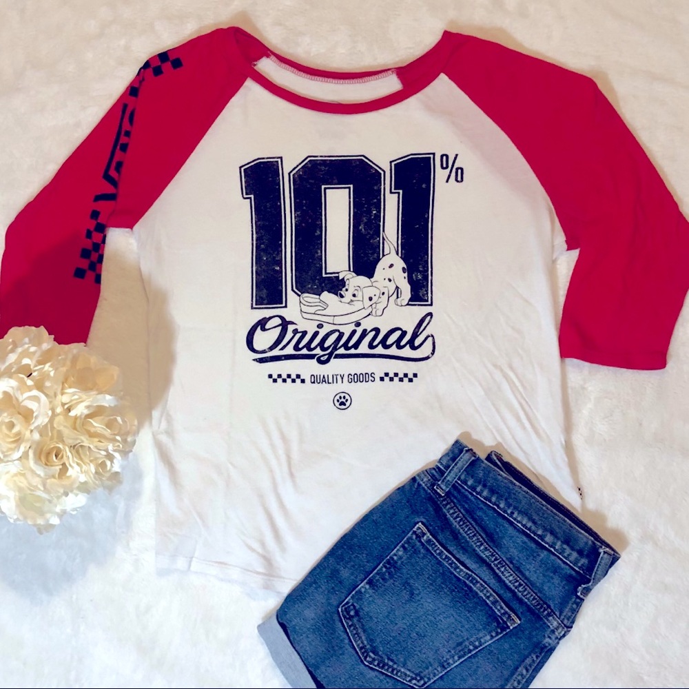 Vans & Disney Dalmatians 3/4 Sleeve Shirt